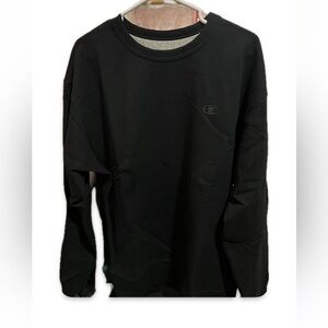 Black Champion Crewneck